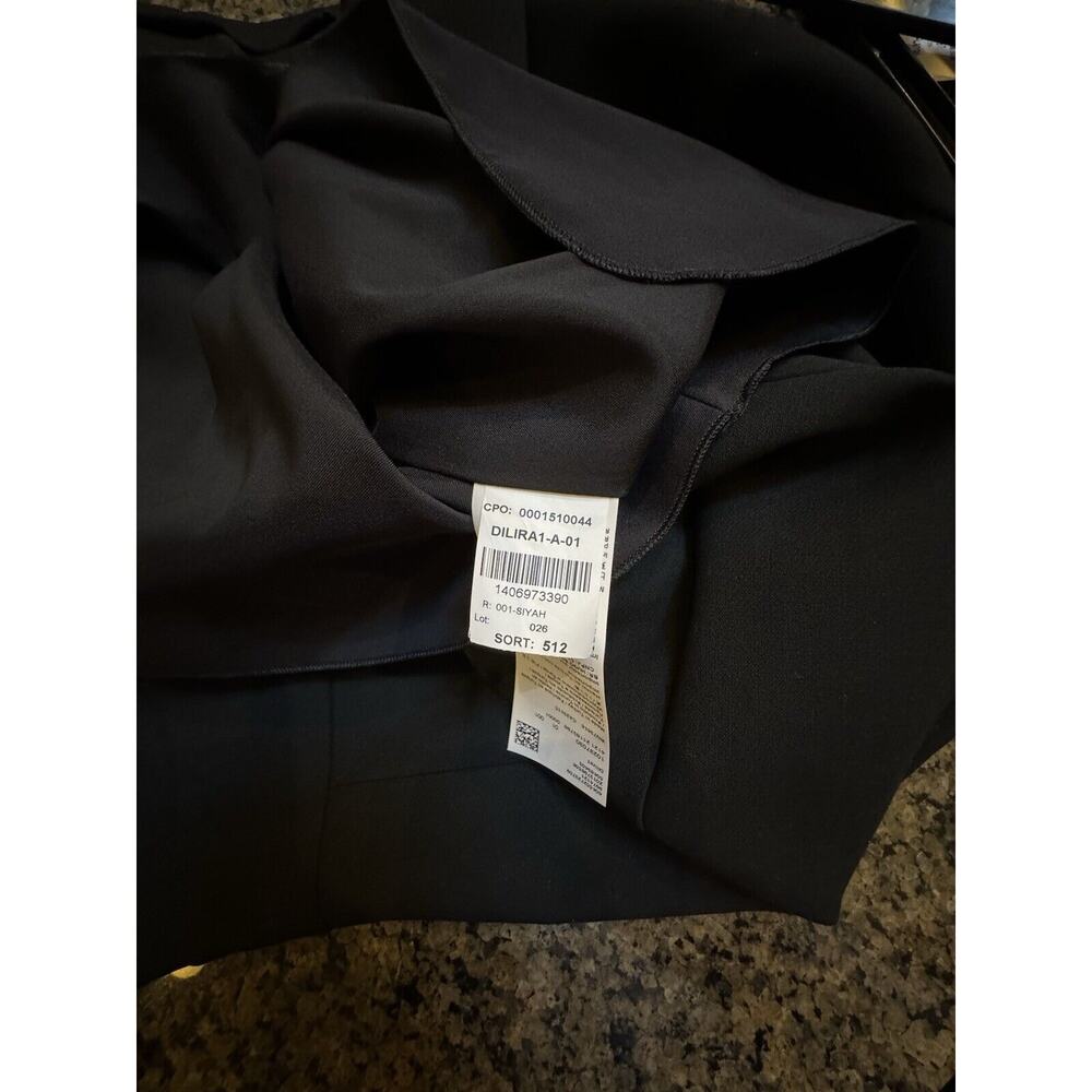 Boss Women's Size 2 Dilira1 3/4 Sleeve Midi Dress, Black (New) - Picture 5 of 5